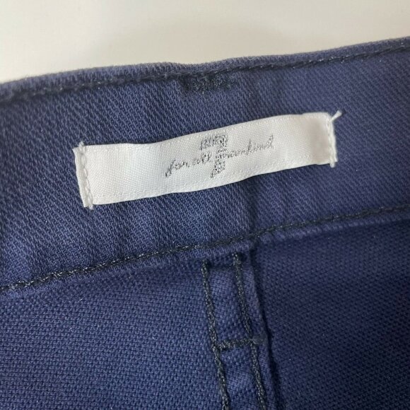 Seven 7 For All Mankind Size 25 Denim Shorts Jean Shorts Silver Lace Print - Picture 5 of 12